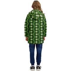 Kids  Hooded Longline Puffer Jacket 