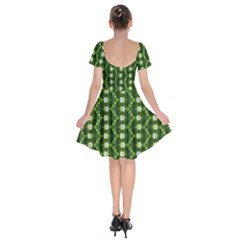 Short Sleeve Bardot Dress 