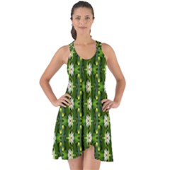 Show Some Back Chiffon Dress 