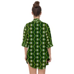 Open Front Chiffon Kimono 