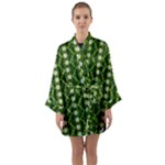 Wowpatterns-export-pattern Long Sleeve Satin Kimono
