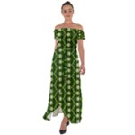 Wowpatterns-export-pattern Off Shoulder Open Front Chiffon Dress