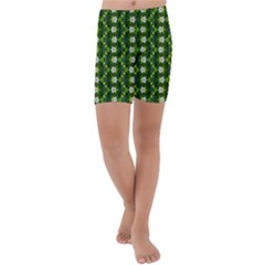 Kids  Lightweight Velour Capri Yoga Leggings 