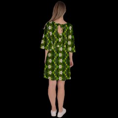 Velour Kimono Dress 