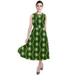 Wowpatterns-export-pattern Round Neck Boho Dress