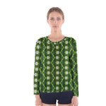 Wowpatterns-export-pattern Women s Long Sleeve Tee
