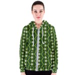 Wowpatterns-export-pattern Women s Zipper Hoodie