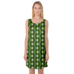Sleeveless Satin Nightdress 