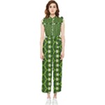 Wowpatterns-export-pattern Women s Frill Top Chiffon Jumpsuit
