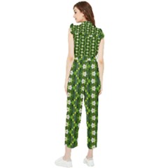 Women s Frill Top Chiffon Jumpsuit 