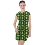 Wowpatterns-export-pattern Drawstring Hooded Dress