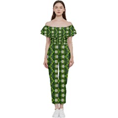 Bardot Ruffle Jumpsuit 