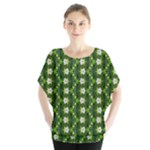 Wowpatterns-export-pattern Batwing Chiffon Blouse