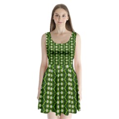 Split Back Mini Dress  
