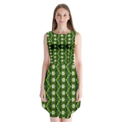 Sleeveless Chiffon Dress   
