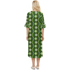 Double Cuff Midi Dress 
