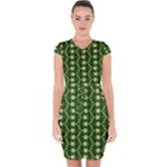Wowpatterns-export-pattern Capsleeve Drawstring Dress 