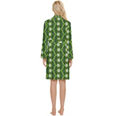 Long Sleeve Velvet Robe 