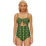 Wowpatterns-export-pattern Knot Front One-Piece Swimsuit