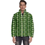 Wowpatterns-export-pattern Men s Puffer Bubble Jacket Coat
