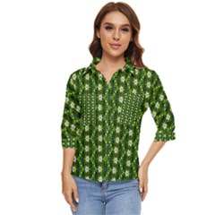 Women s Quarter Sleeve Pocket Shirt 