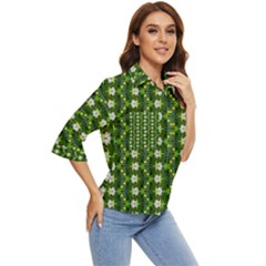 Women s Quarter Sleeve Pocket Shirt 