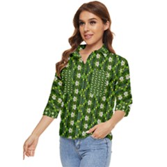 Women s Quarter Sleeve Pocket Shirt 