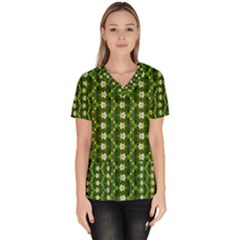 Women s V-Neck Scrub Top 