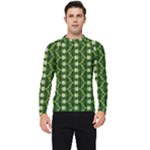Wowpatterns-export-pattern Men s Long Sleeve Rash Guard