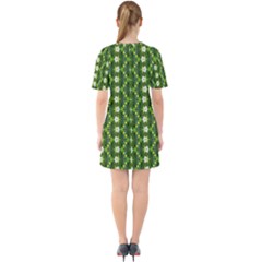 Sixties Short Sleeve Mini Dress 