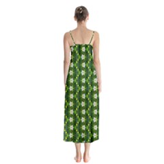 Button Up Chiffon Maxi Dress 