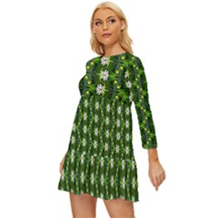 Long Sleeve Babydoll Dress 