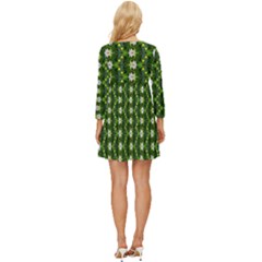 Long Sleeve Babydoll Dress 