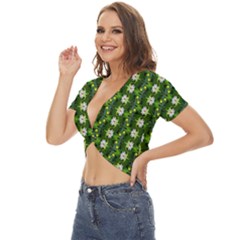 Twist Front Crop Top 