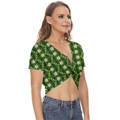 Twist Front Crop Top 