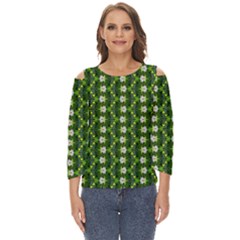 Cut Out Wide Sleeve Top 