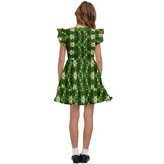 Kids  Winged Sleeve Dress 