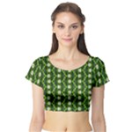 Wowpatterns-export-pattern Short Sleeve Crop Top