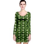 Wowpatterns-export-pattern Long Sleeve Bodycon Dress