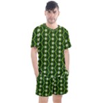 Wowpatterns-export-pattern Men s Mesh Tee and Shorts Set