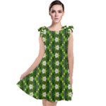Wowpatterns-export-pattern Tie Up Tunic Dress
