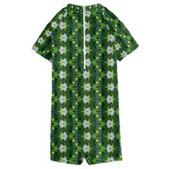 Kids  Boyleg Half Suit Swimwear 