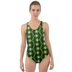 Cut-Out Back One Piece Swimsuit 