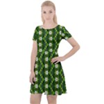 Wowpatterns-export-pattern Cap Sleeve Velour Dress 