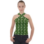 Wowpatterns-export-pattern Cross Neck Velour Top