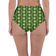 Reversible High-Waist Bikini Bottoms 