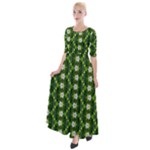 Wowpatterns-export-pattern Half Sleeves Maxi Dress