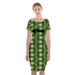 Wowpatterns-export-pattern Classic Short Sleeve Midi Dress