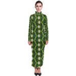 Wowpatterns-export-pattern Turtleneck Maxi Dress