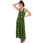 Wowpatterns-export-pattern V-Neck Chiffon Maxi Dress